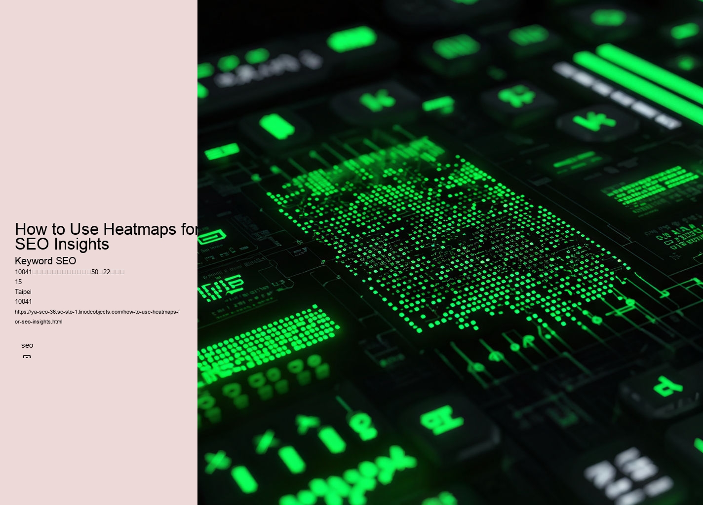 How to Use Heatmaps for SEO Insights